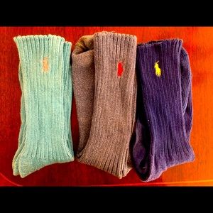 3 RALPH LAUREN POLO 🧦🧦🧦